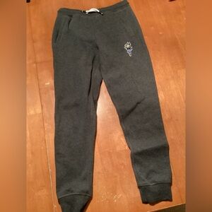 Goats USA Dark Gray Jogger Pants with Embroidered Design - Boys  XL